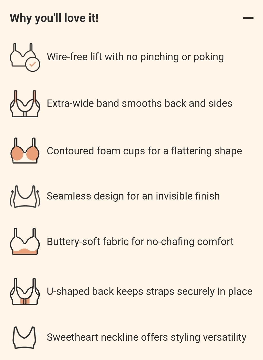 NWT Truekind Supportive Comfort Wireless Shaping Bra White Medium