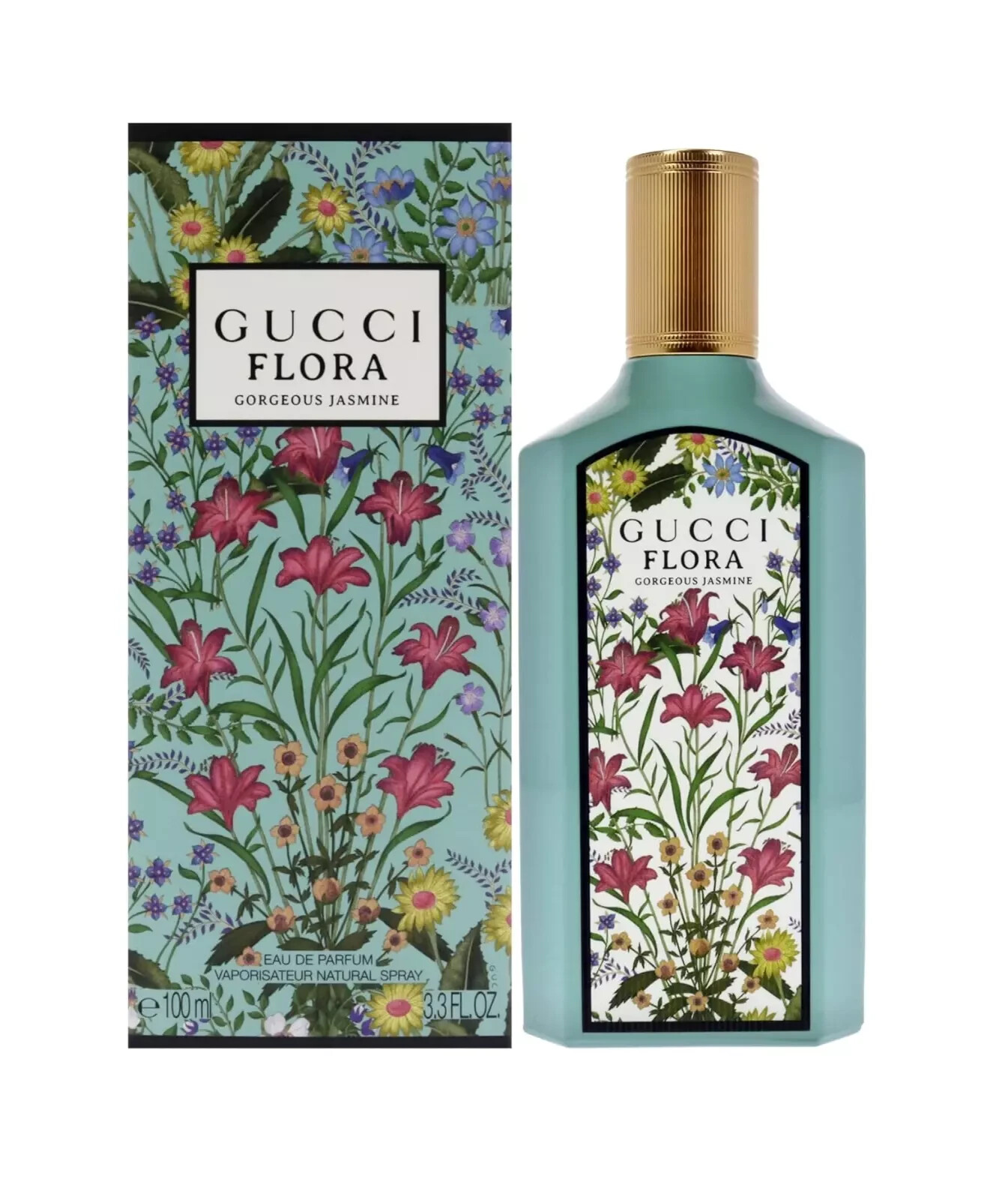 Flora Gorgeous Jasmine By Gucci 3.3 oz EDP Perfume for Women Spray New In Box
