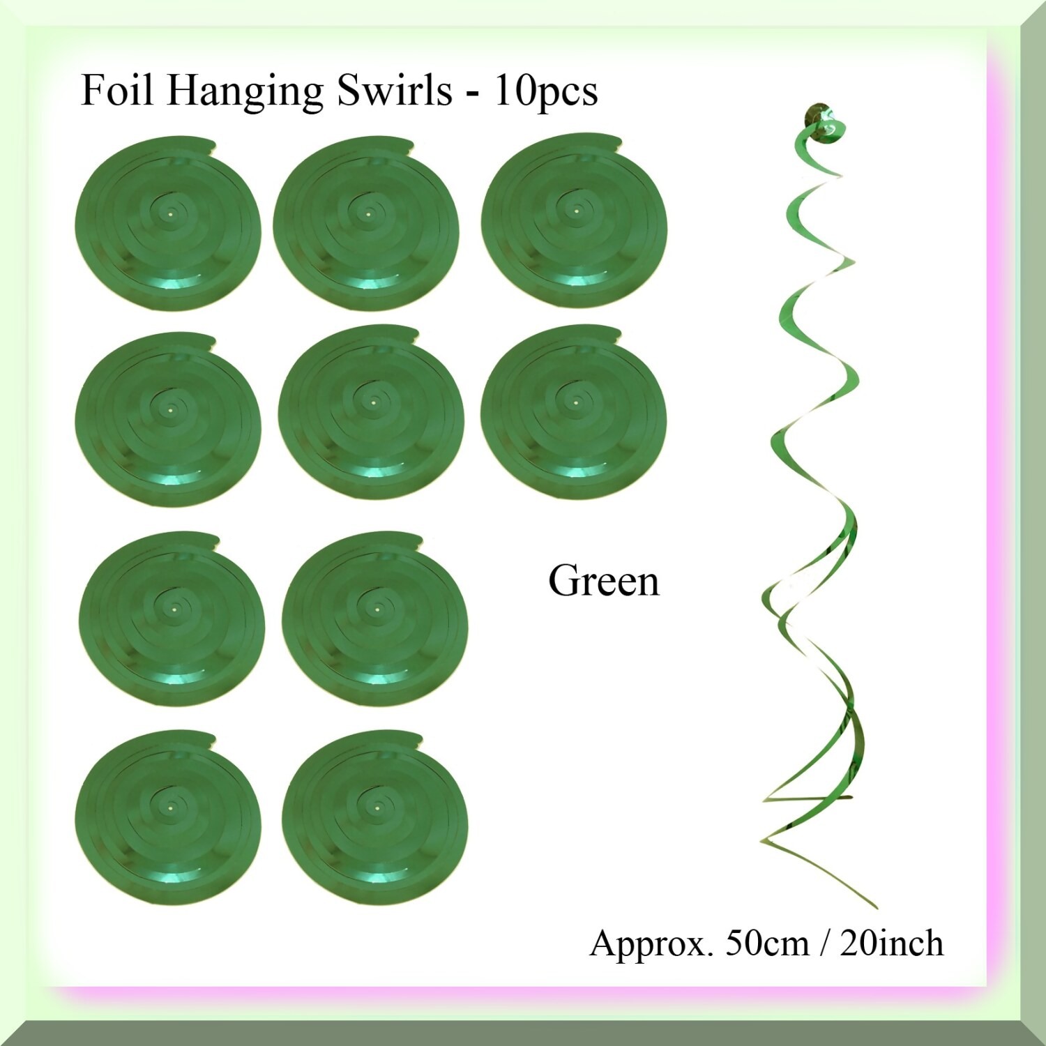 Greenery Birthday Party Decorations Kit