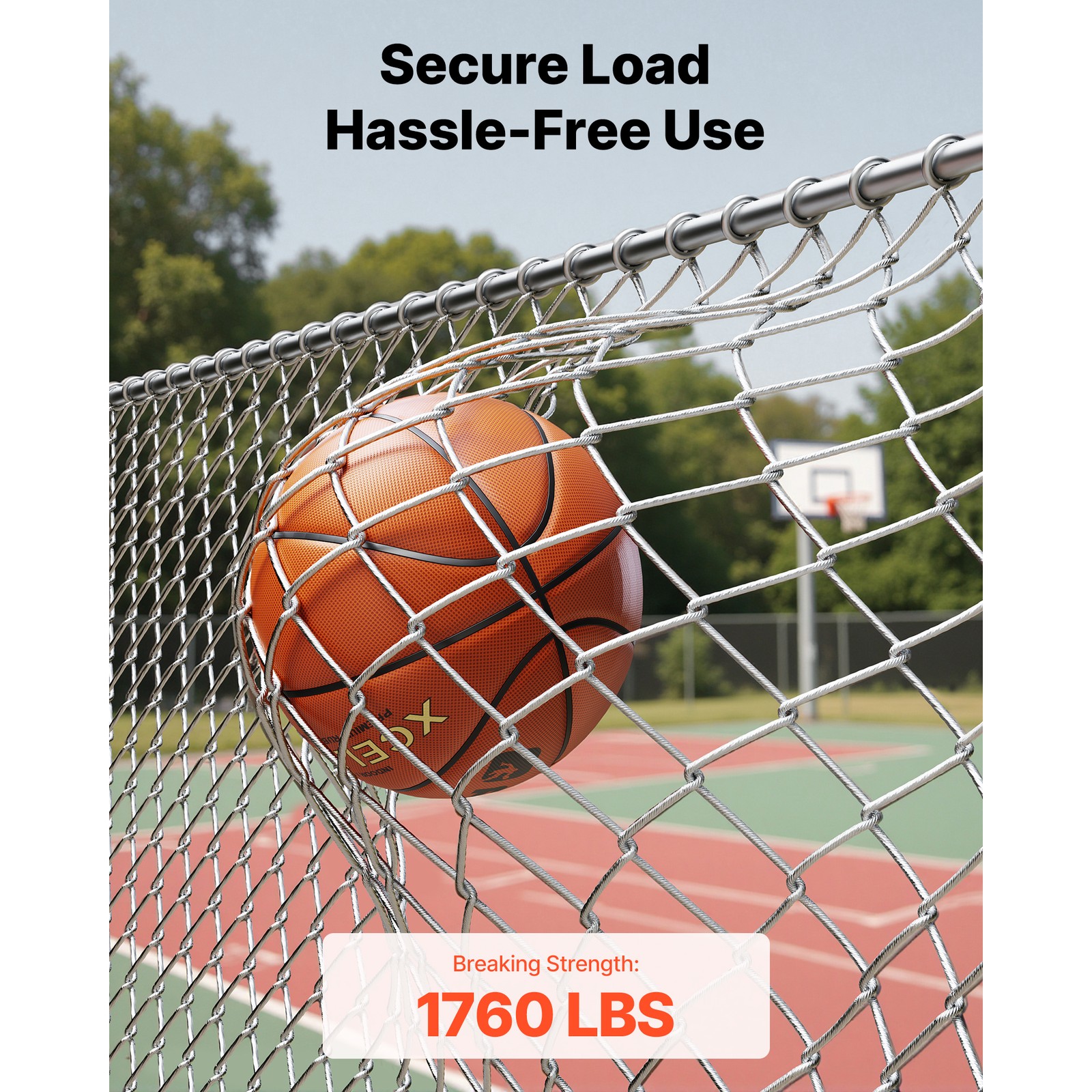 Uimoso 316 Stainless Steel 1/8 in Wire Rope, 1x19 Strand, 500 ft for Railing