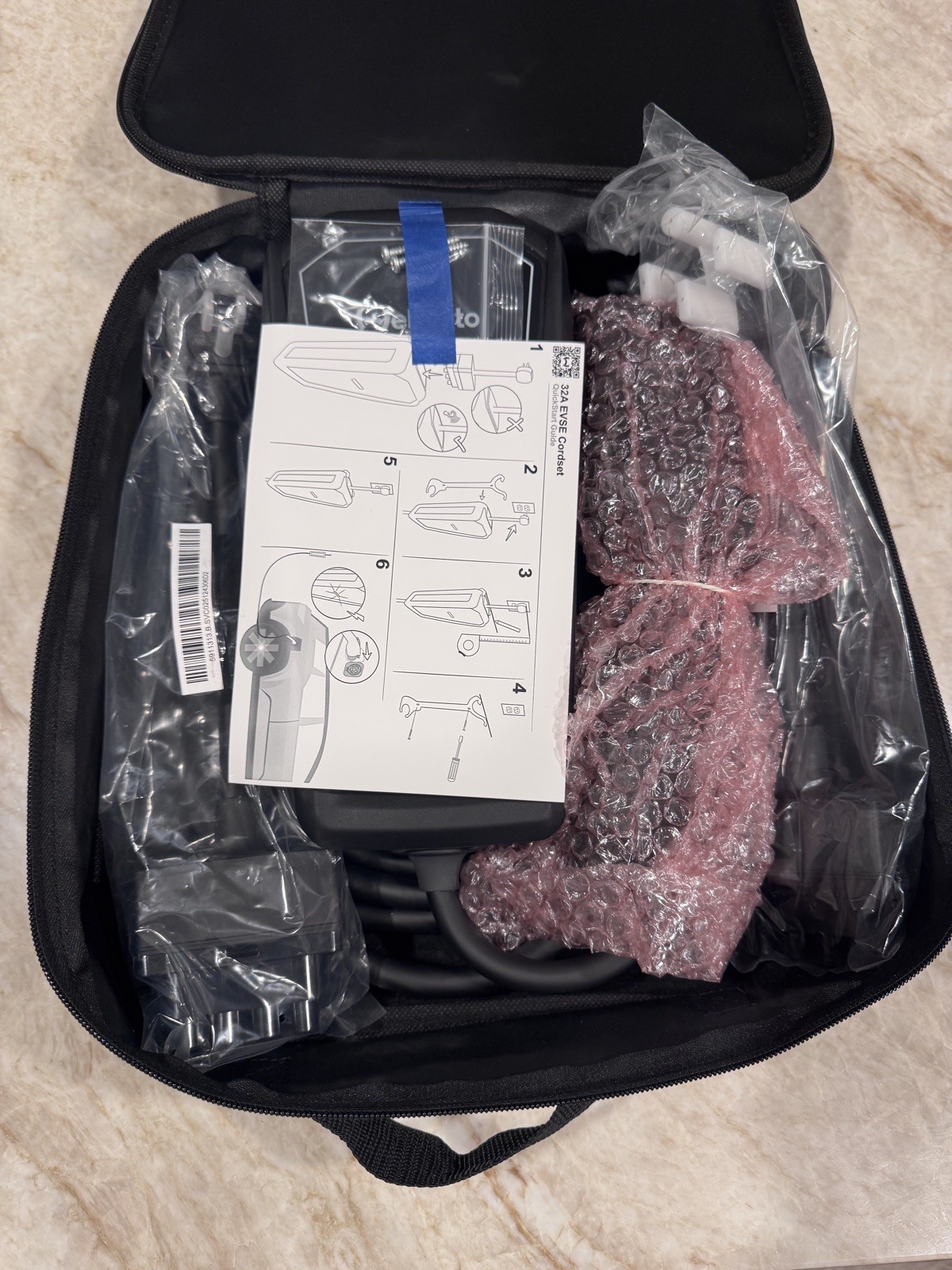 MERCEDES BENZ EQS EQB WEBASTO EV CHARGER OEM HOME CHARGING PLUG-IN CABLE CORD