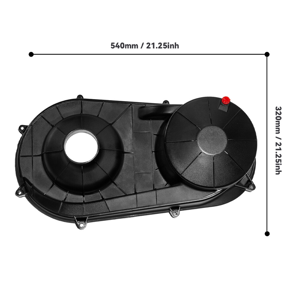 Outer + Inner Clutch Belt Cover for Polaris RZR XP 1000 S 4 (#2635158 #2635611)