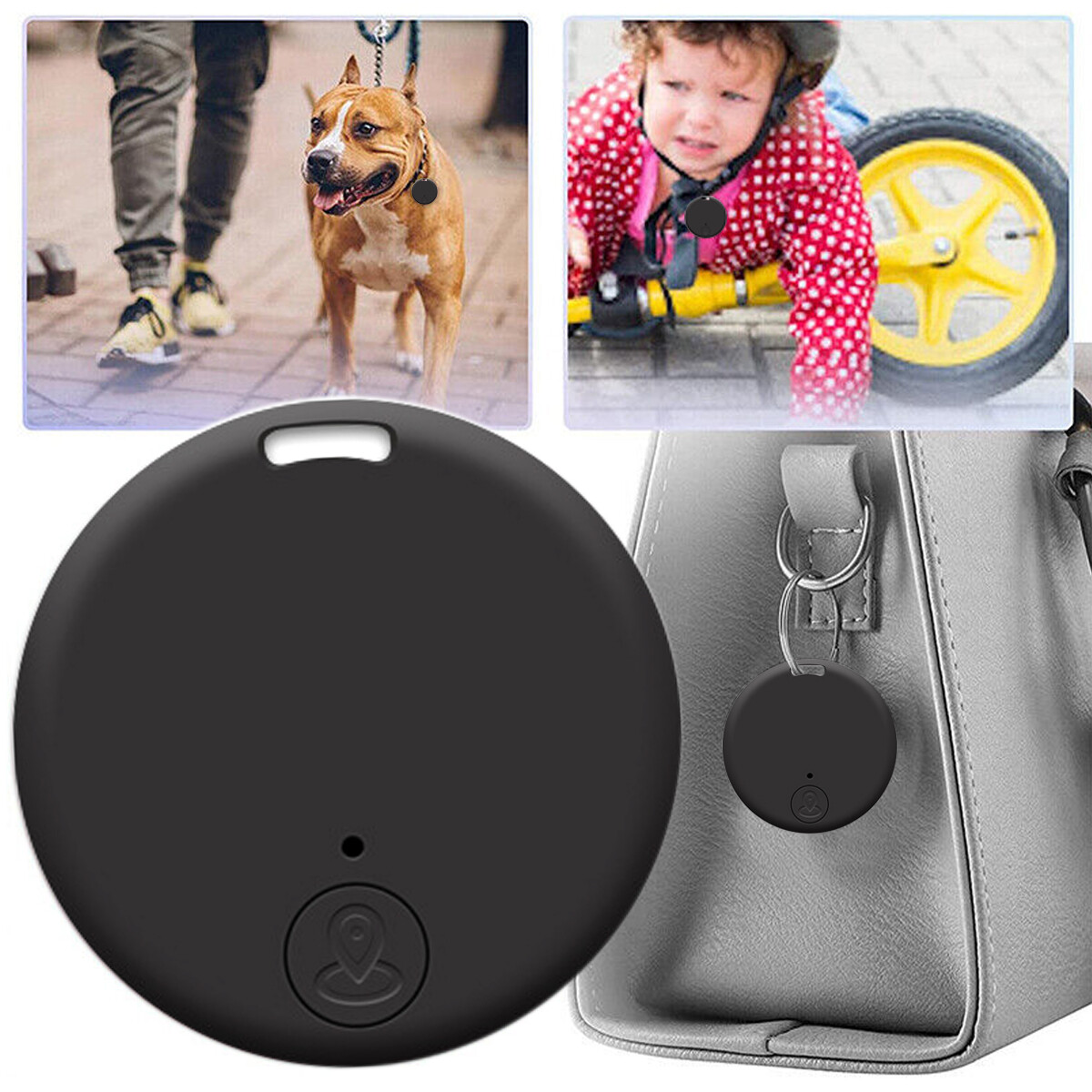 Bluetooth Mini GPS Location Device Tracking Air Tag Key Pet Child Finder Tracker