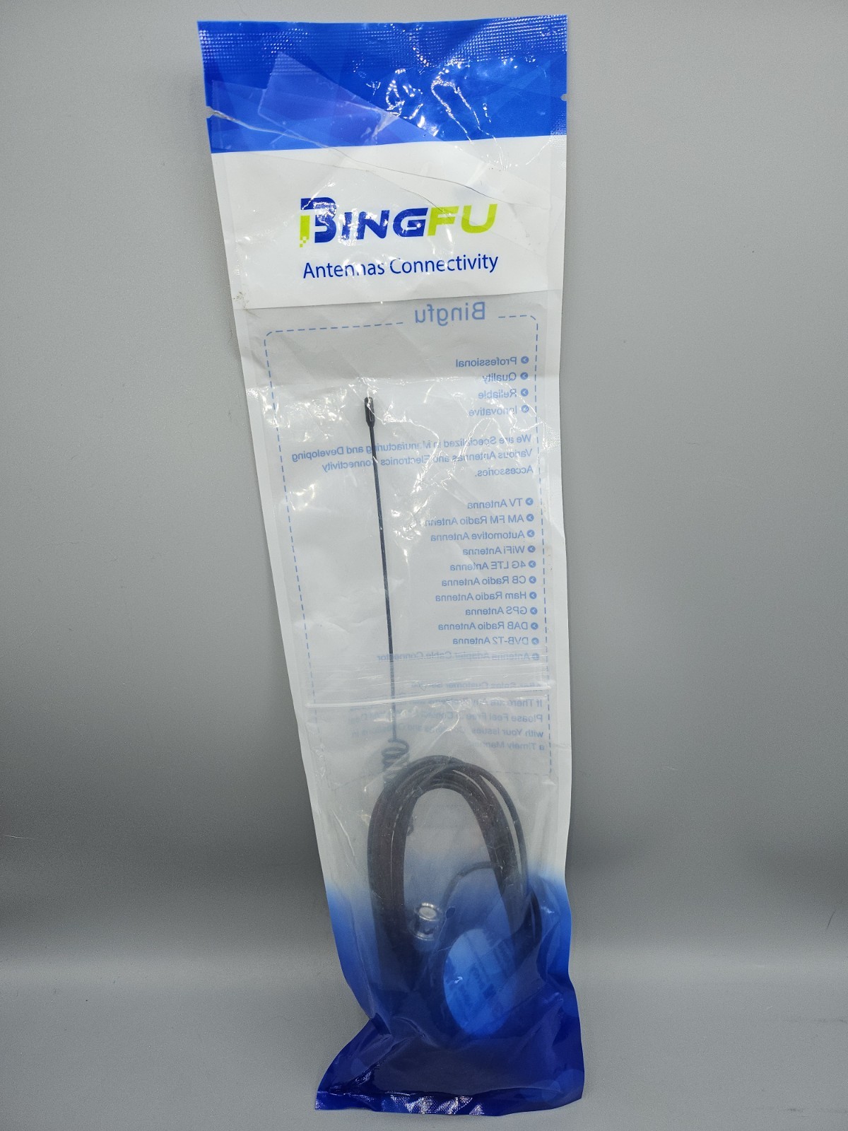 VHF UHF Ham Radio Police Scanner Antenna BNC Male for Uniden Bearcat Whistler