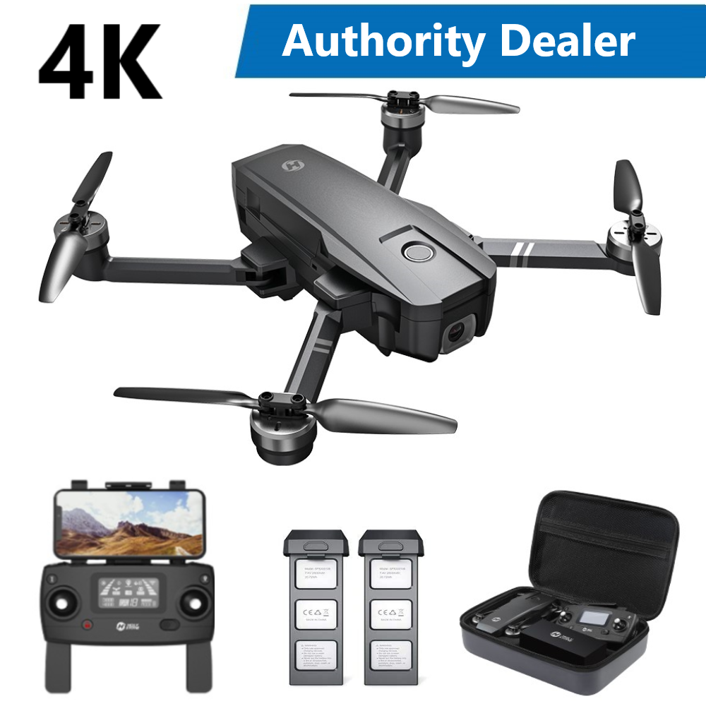 Holy Stone HS720 Foldable RC Drone With 4K HD Camera Brushless 2 Batteries