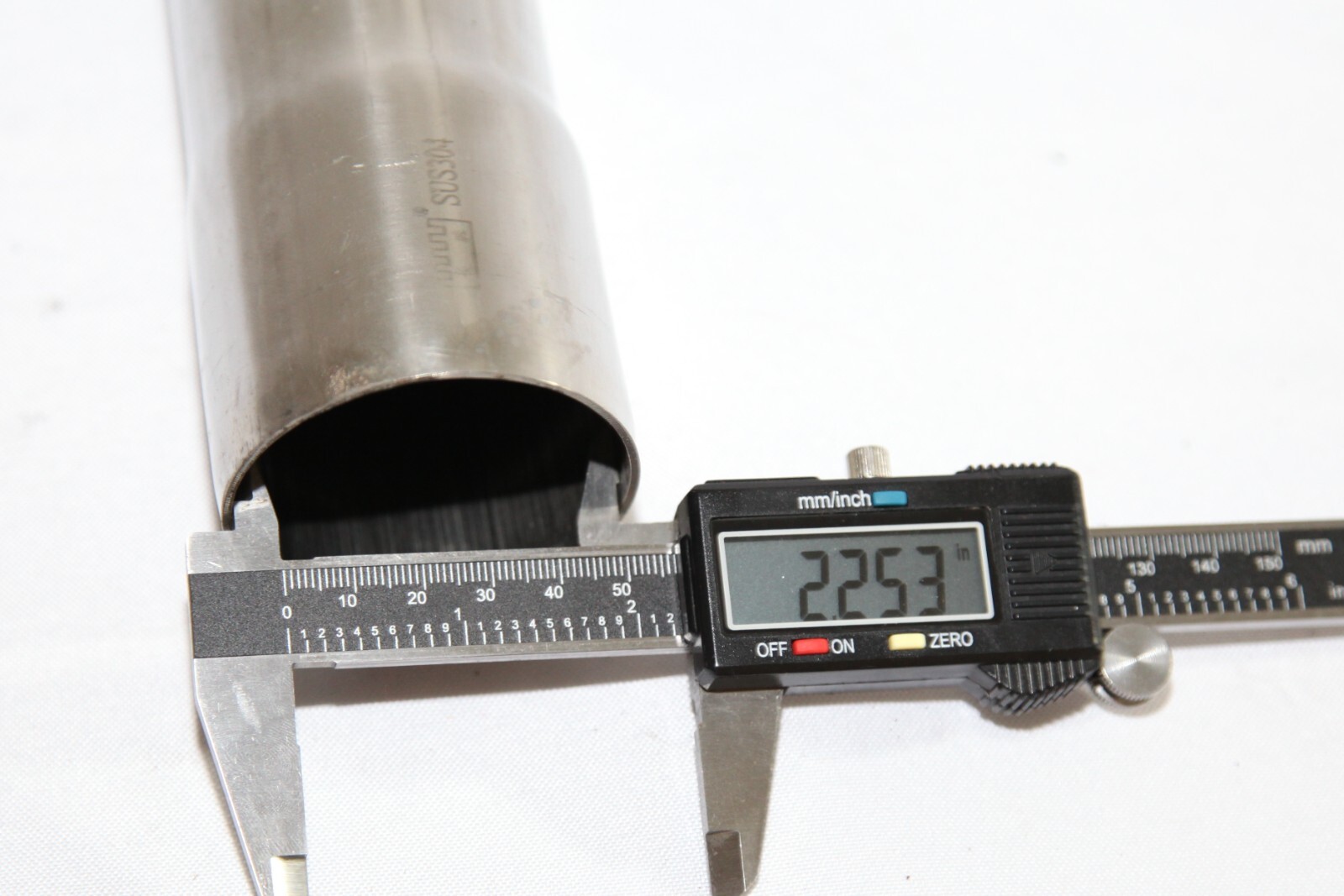 2.25"ID to 2.25"OD DIY Custom SS T409 Exhaust Straight Pipe Piping Tube