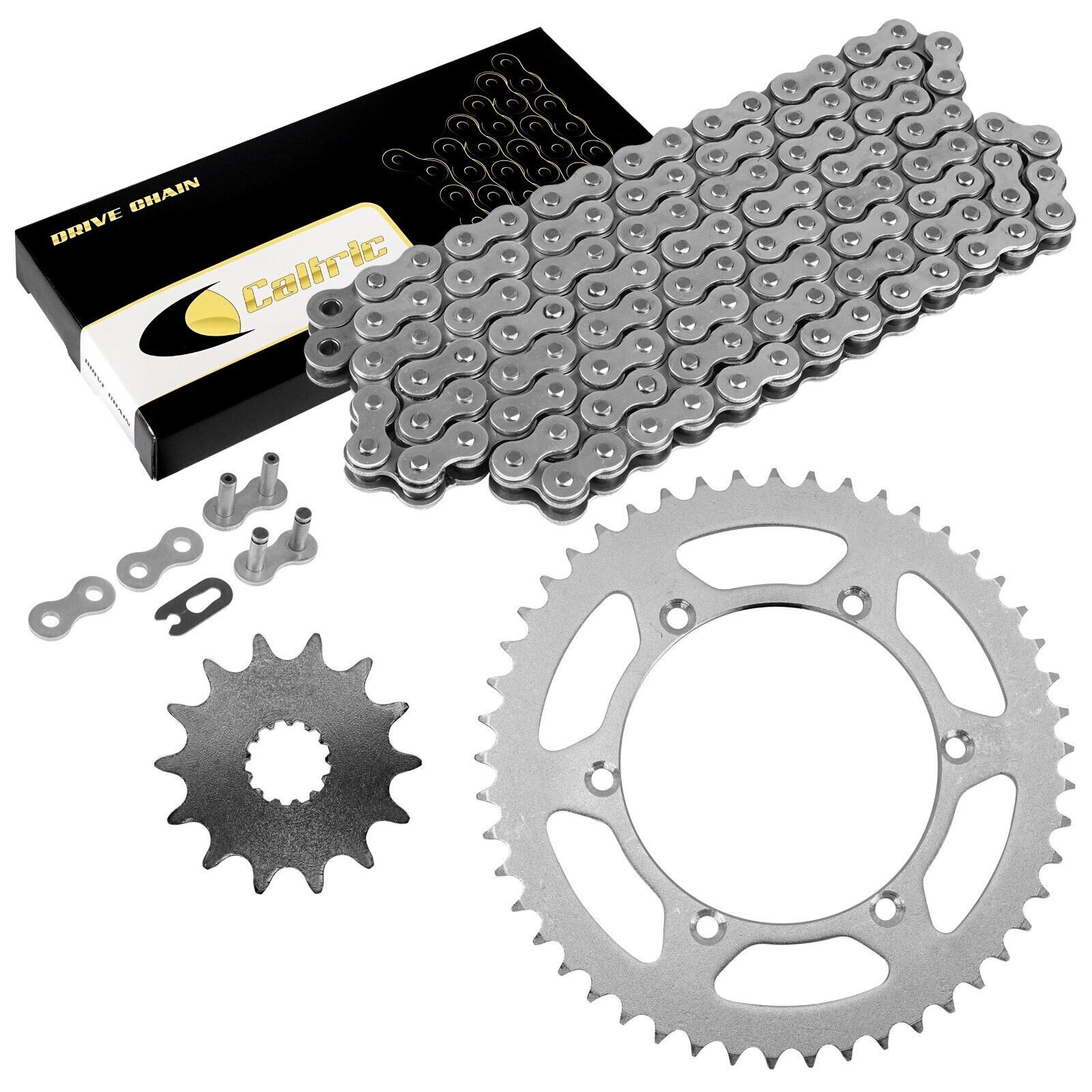 Drive Chain & Sprockets Kit for Kawasaki KLX300R KLX300A  1997-2023