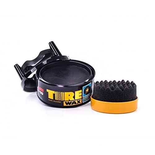 SOFT99 Tire Black Wax 170g Solid Deep Gloss Polish 02015 Car Wheel Care Japan