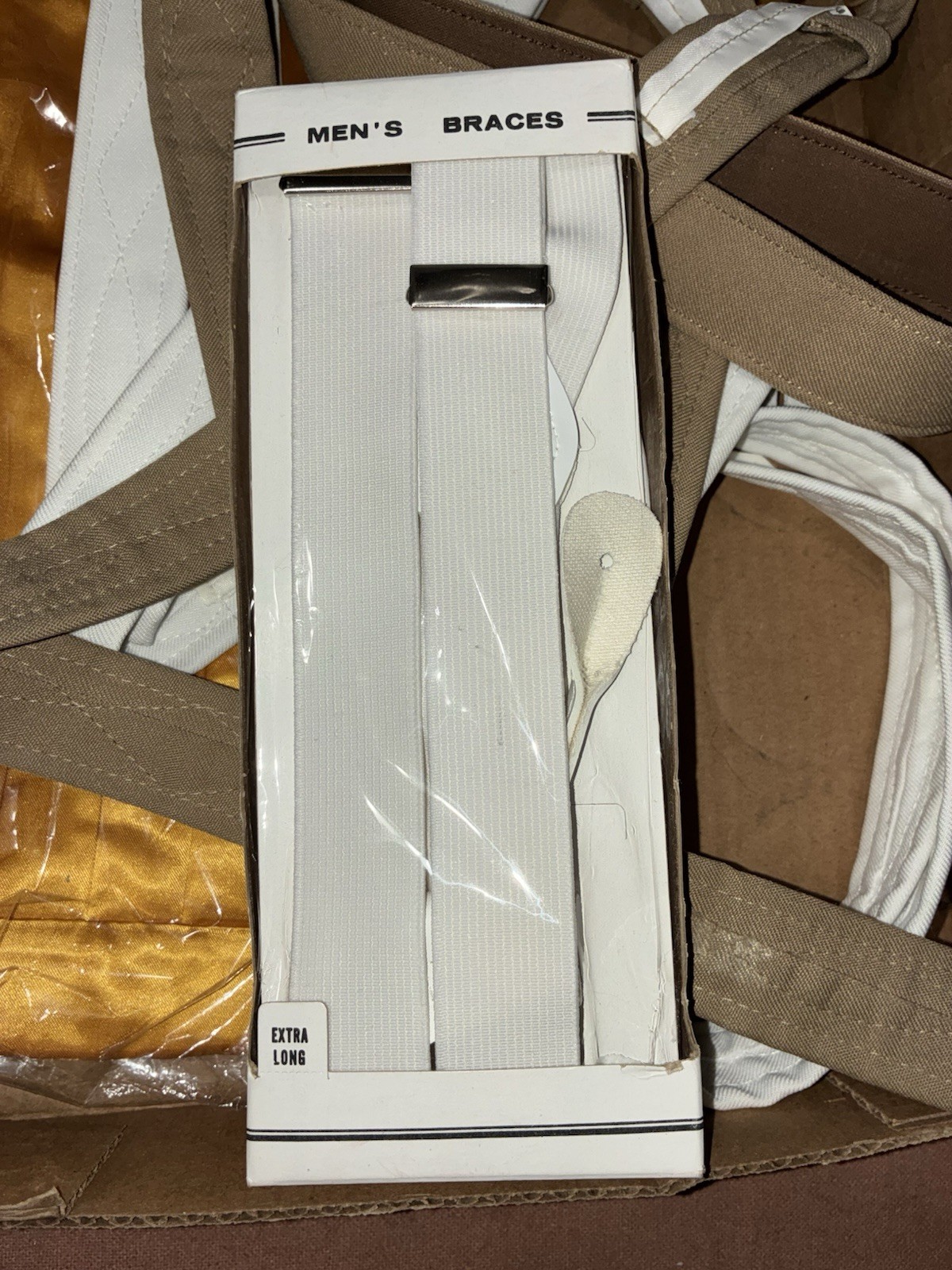 USN cap and mess dress accessories