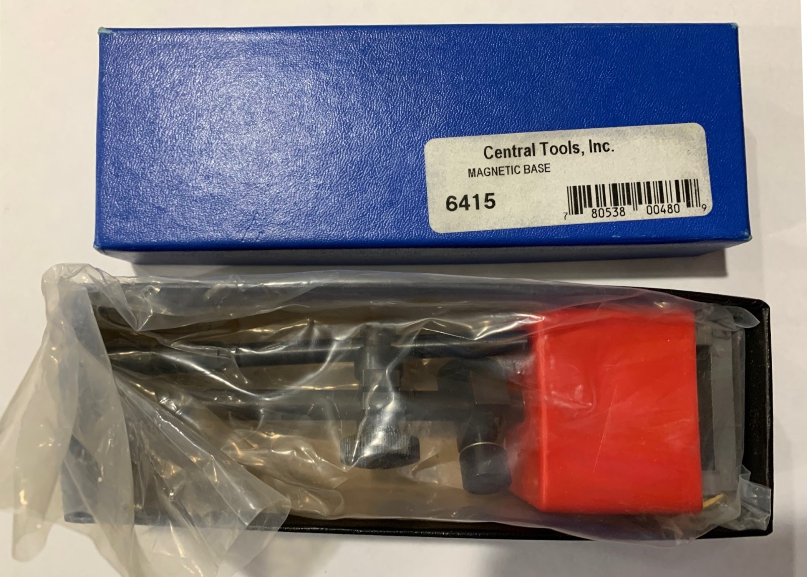 Central Tools Mag Base No. 6415 USA - Magnetic Indicator Holder