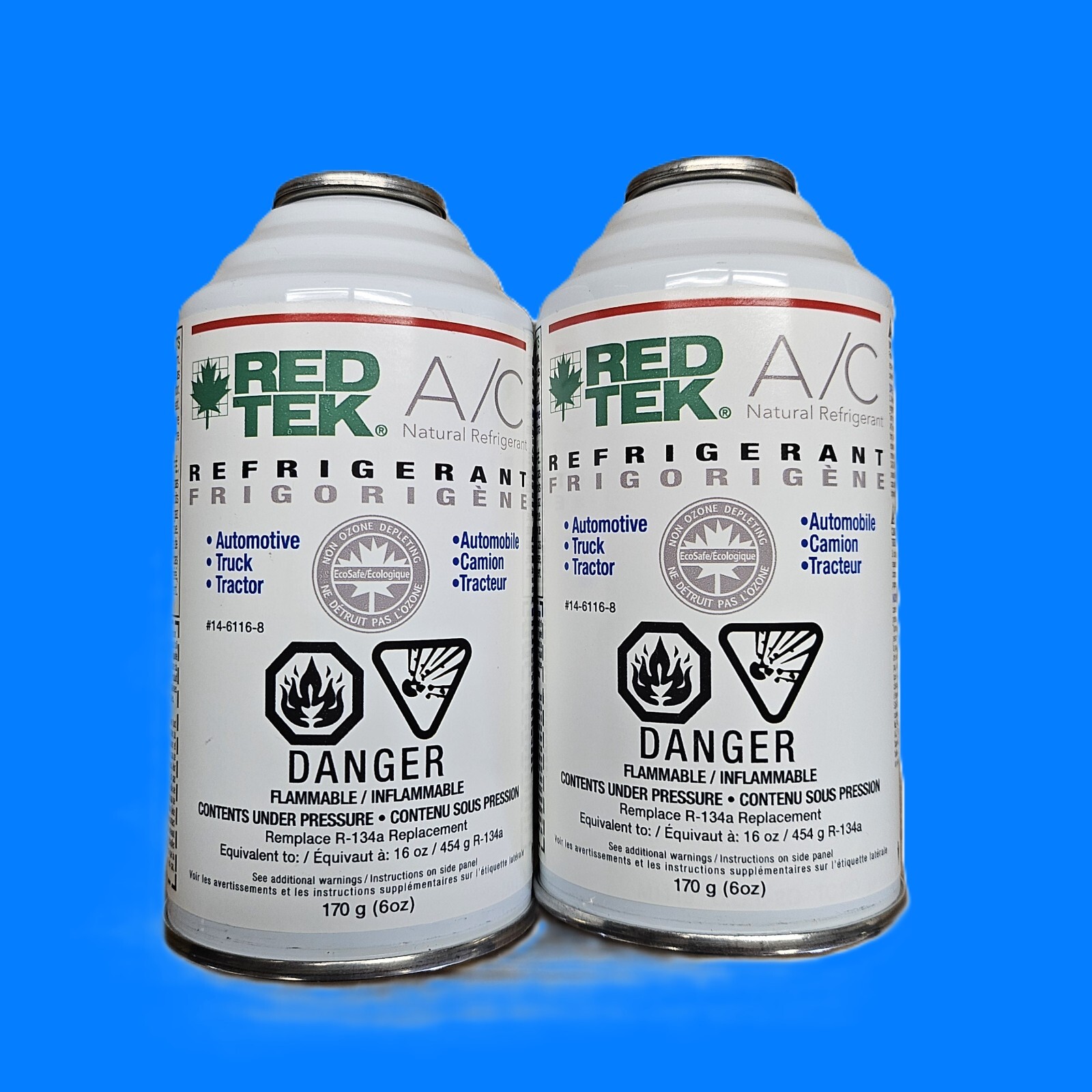 REDTEK R12 Compatible, 2 Cans