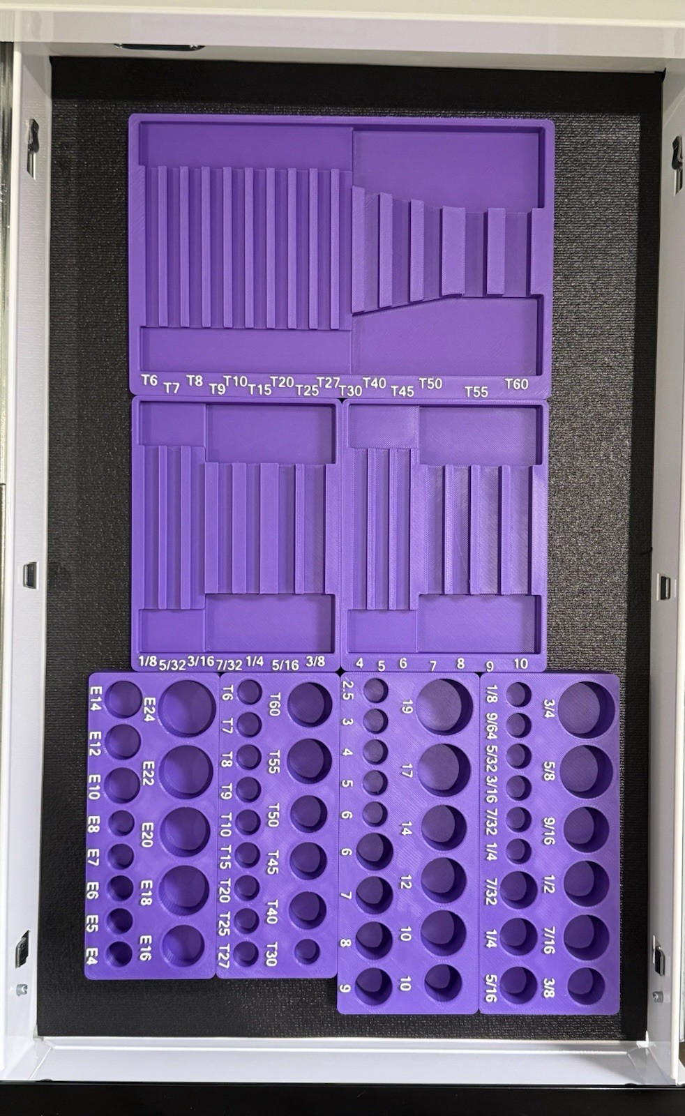 Harbor Freight Quinn Master Bit Socket Set Organizer – 7-Bin System