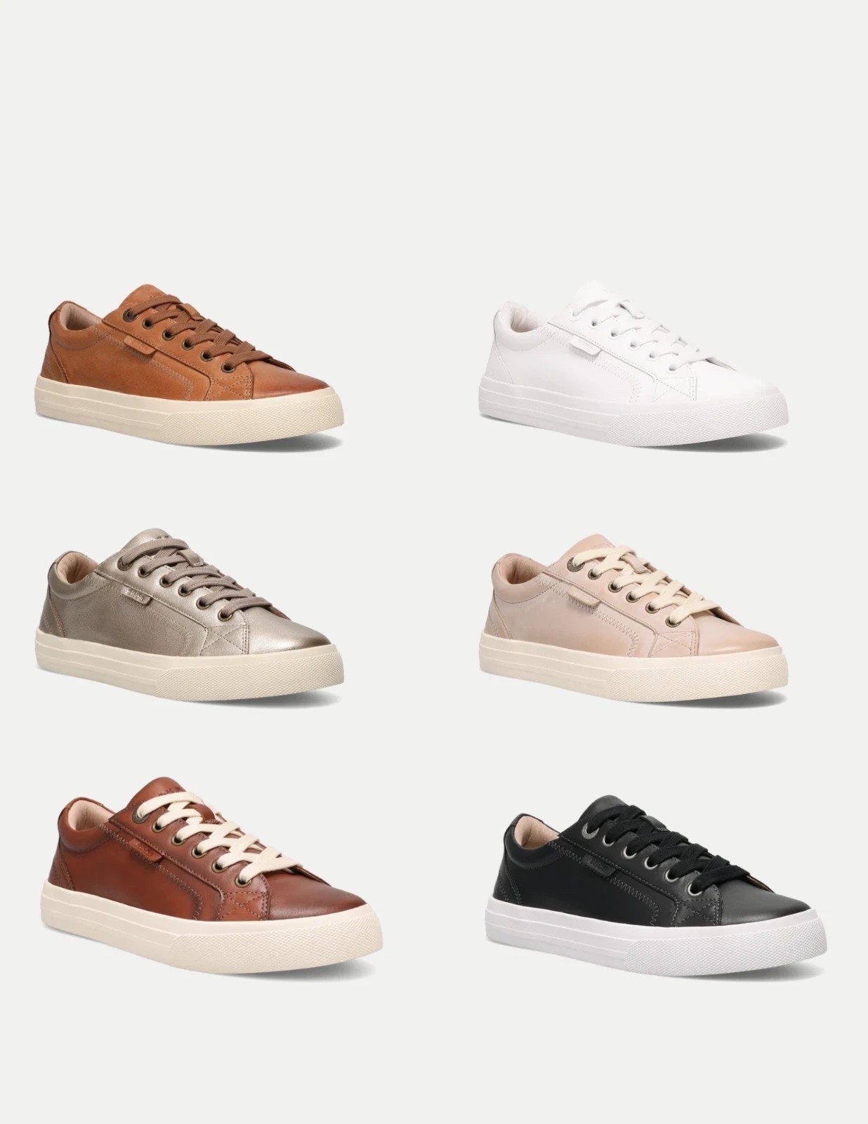 Taos Plim Soul Lux Women's Leather Sneakers – New – Multiple Colors & Sizes