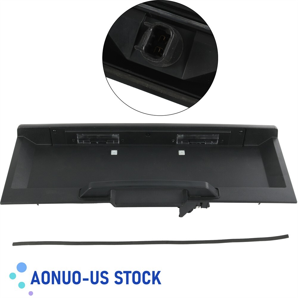 15135441 Black Rear Tailgate License Pocket  For Hummer H2 2003 2004 2005