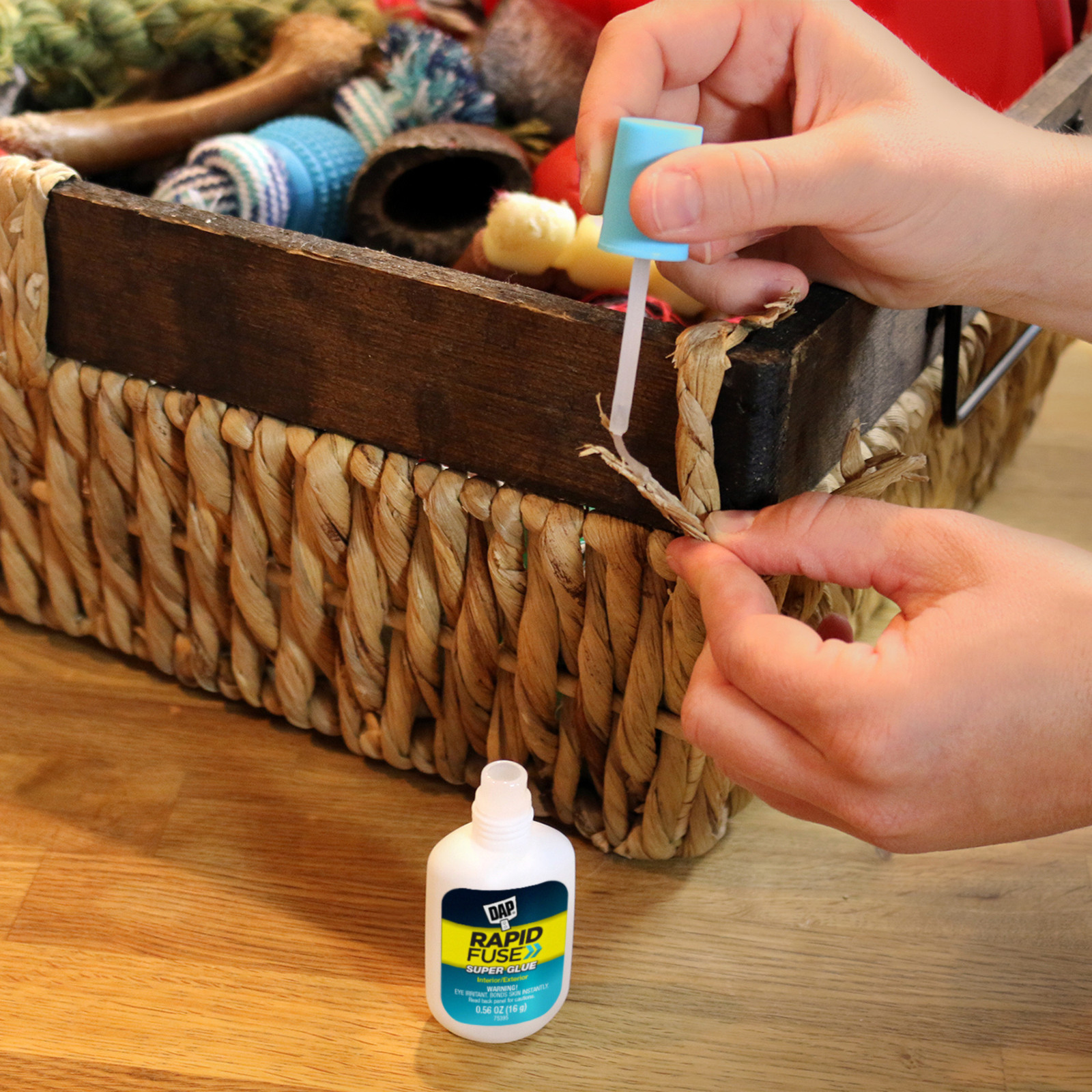 DAP RapidFuse Super Glue: 0.85 oz. (Clear)