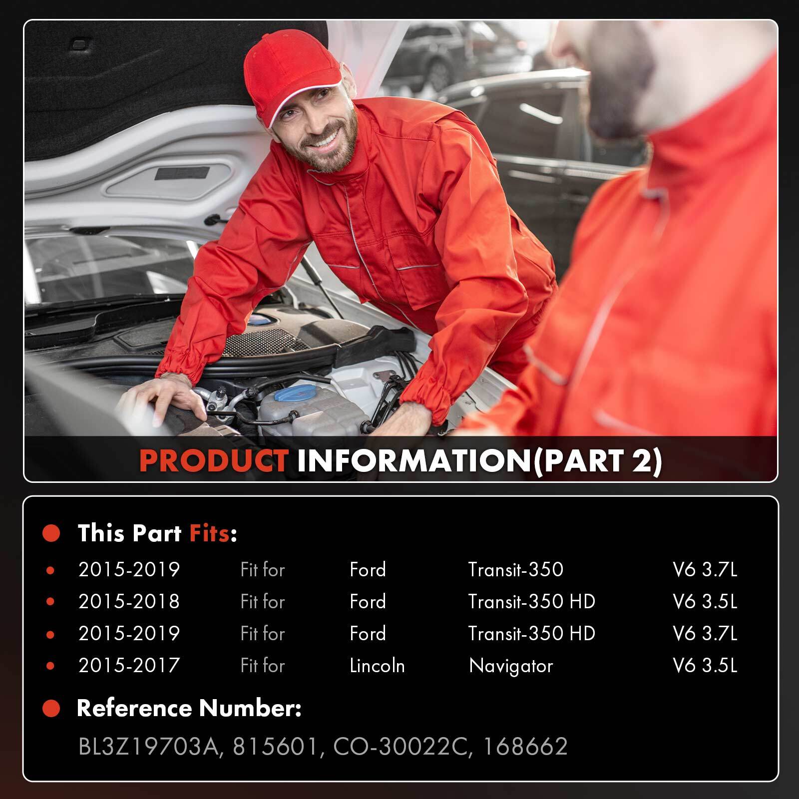 AC Compressor w/Clutch for Ford F-150 Expedition Transit-150 Navigator 3.5L 3.7L