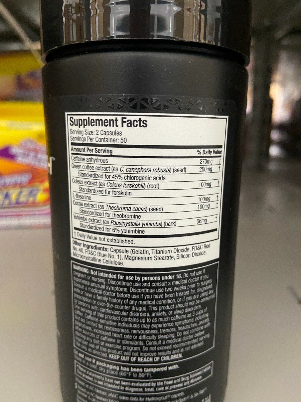 2 Bottles MuscleTech HYDROXYCUT Elite 100 Caps Free Ship New/Sealed