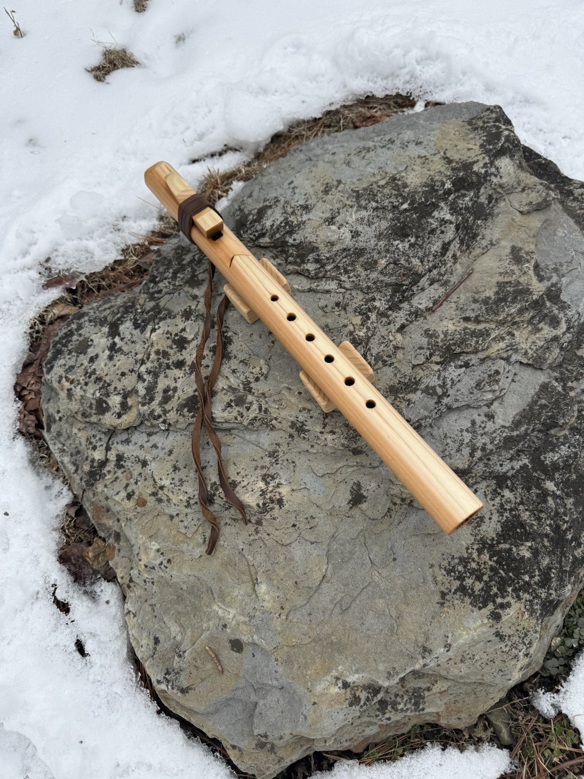 Native American Style Flute | Western Cedar |  A Minor | 440 Htz.
