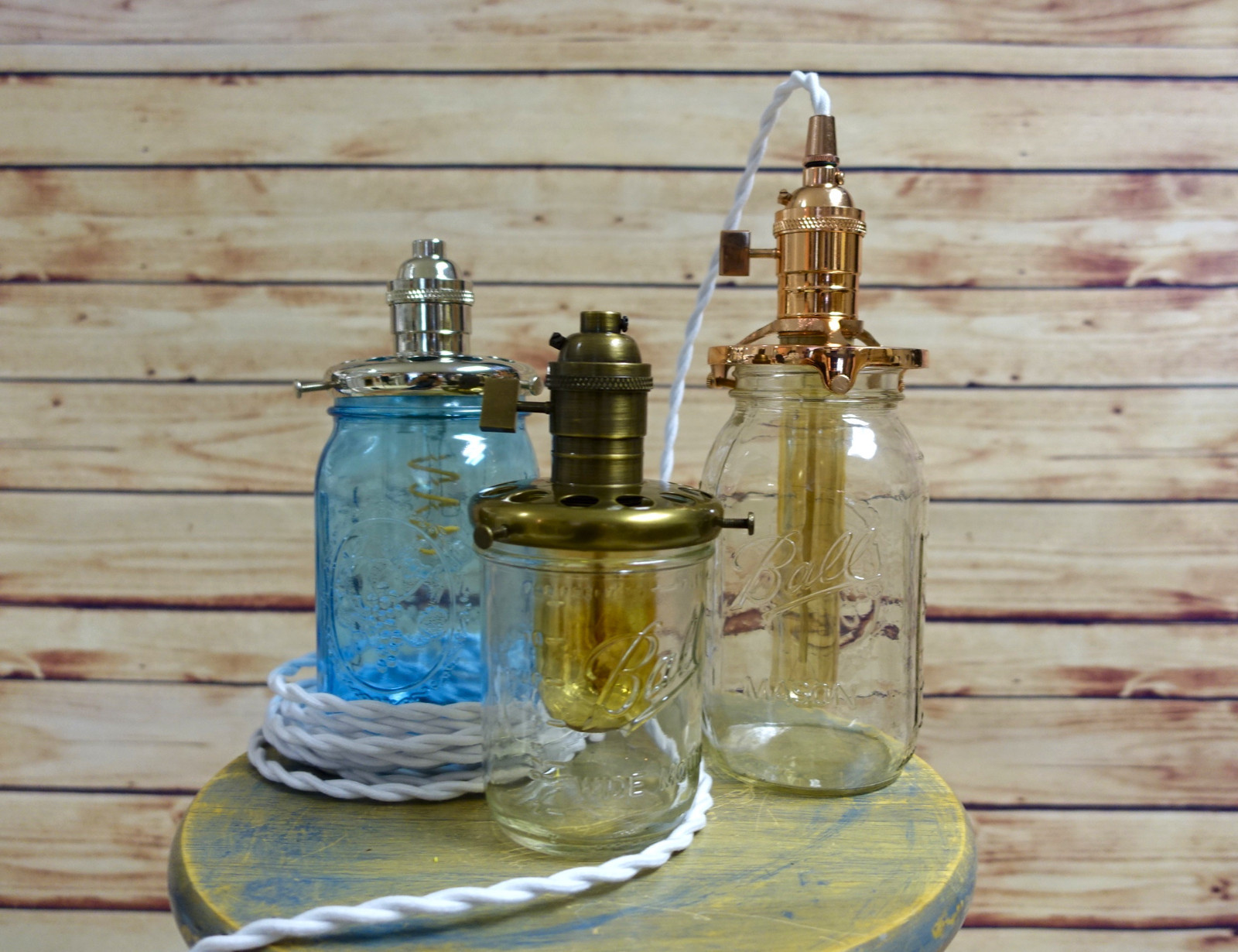 Solid Brass Uno Threaded Light Socket, Vintage Knob, Shade Fitters Sold Separate