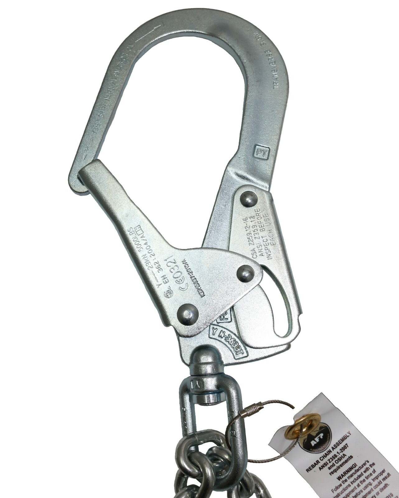 Apex Fall Protection New AFP Rebar Chain Assembly 24 Inch Positioning AFLC1027