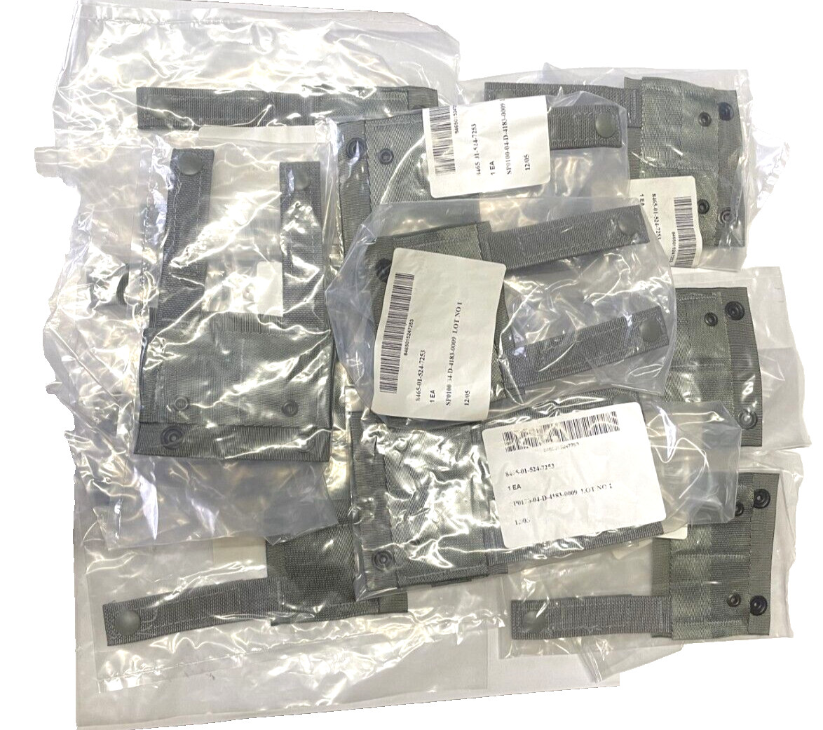 Lot of 10 ALICE CLIP TO MOLLE ADAPTER SDS Foliage Green ACU USGI US Military NEW