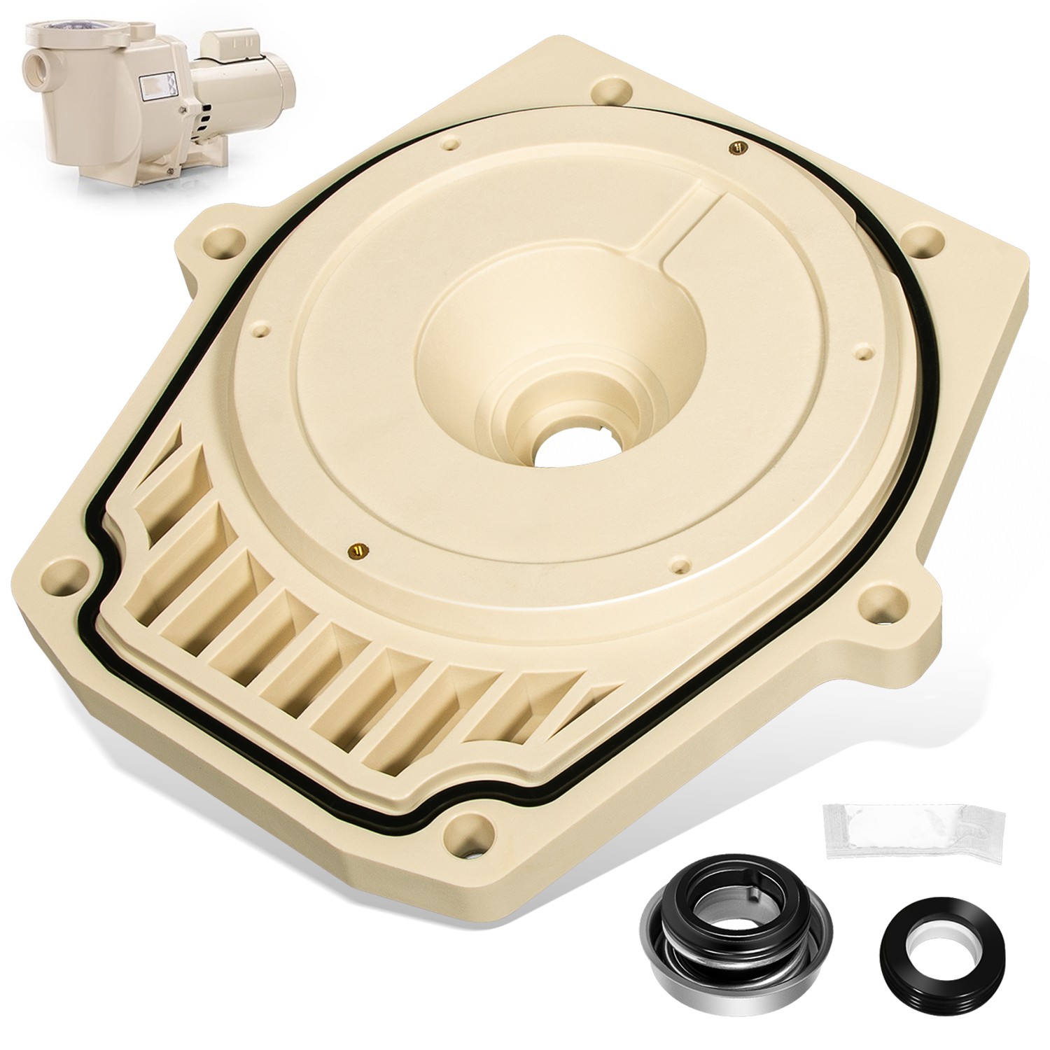 074564 25357-300-000 V20-208 Seal Plate Fit for Pentair Whisperflo Intelliflo