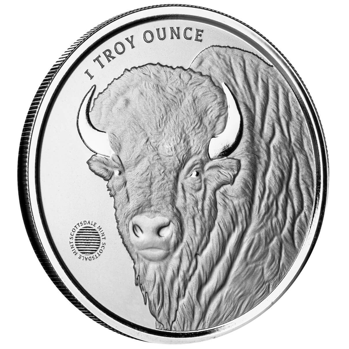 1 oz Silver Round Buffalo Girl .Silver Bullion Round 💎 Rare Coin