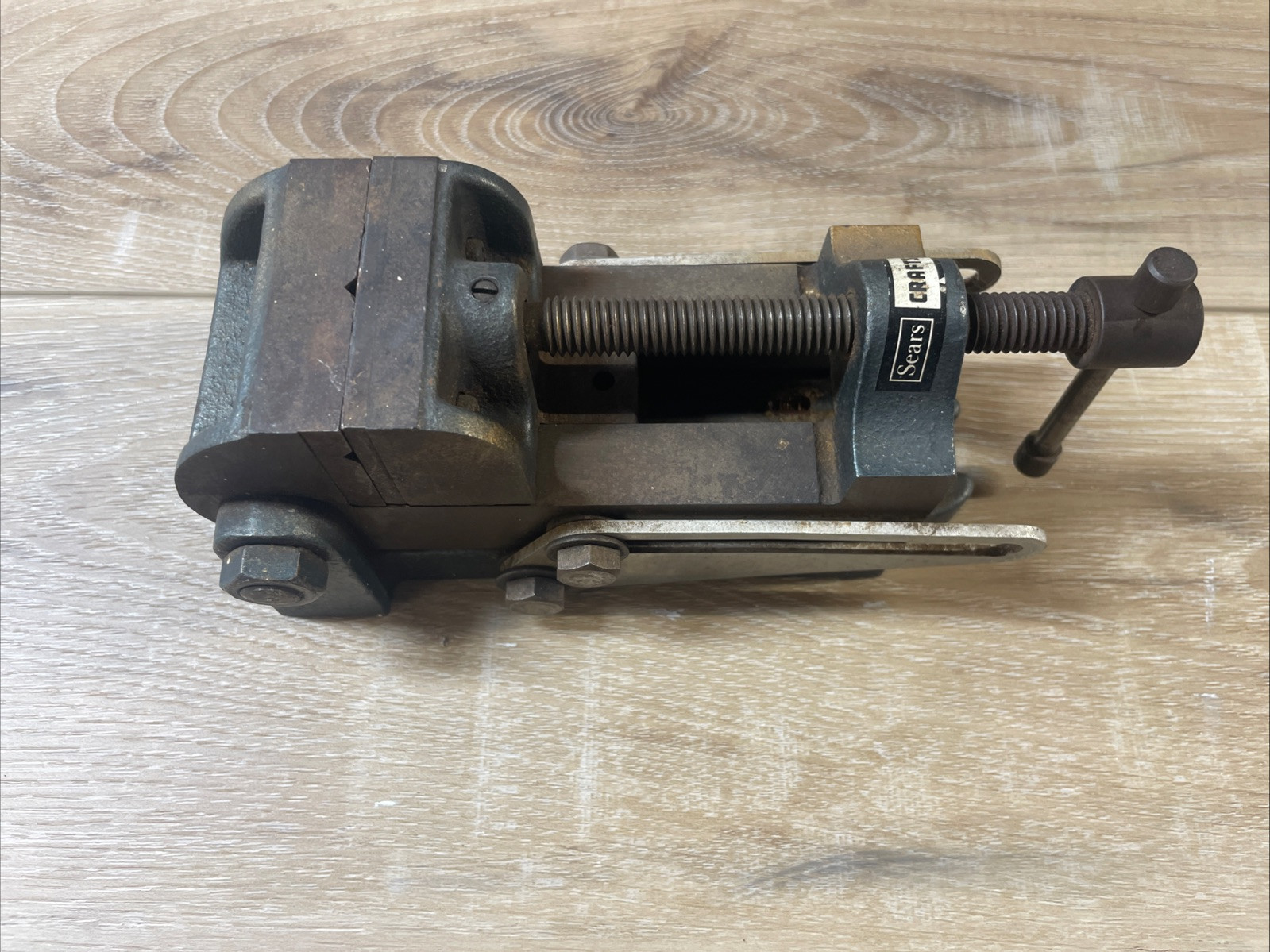 VINTAGE CRAFTSMAN ADJUSTABLE ANGLE DRILL PRESS VISE