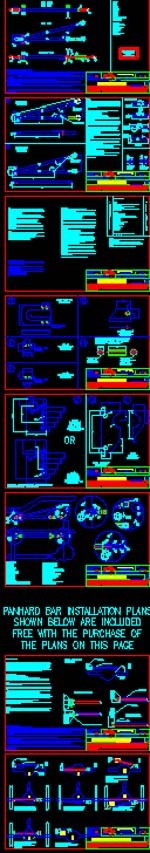 #09 Street rod LADDER BAR REAR SUSPENSION PLANS Ladder link bar race suspension