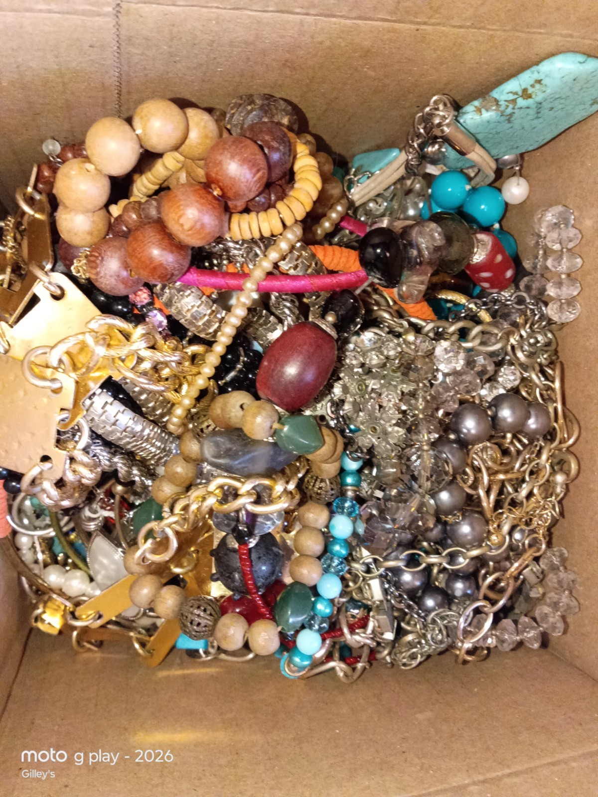 1 Lb POUND Lot Bag Mixed Jewelry Vintage Now Fashion SELL WEAR CRAFT GIFT REPAIR