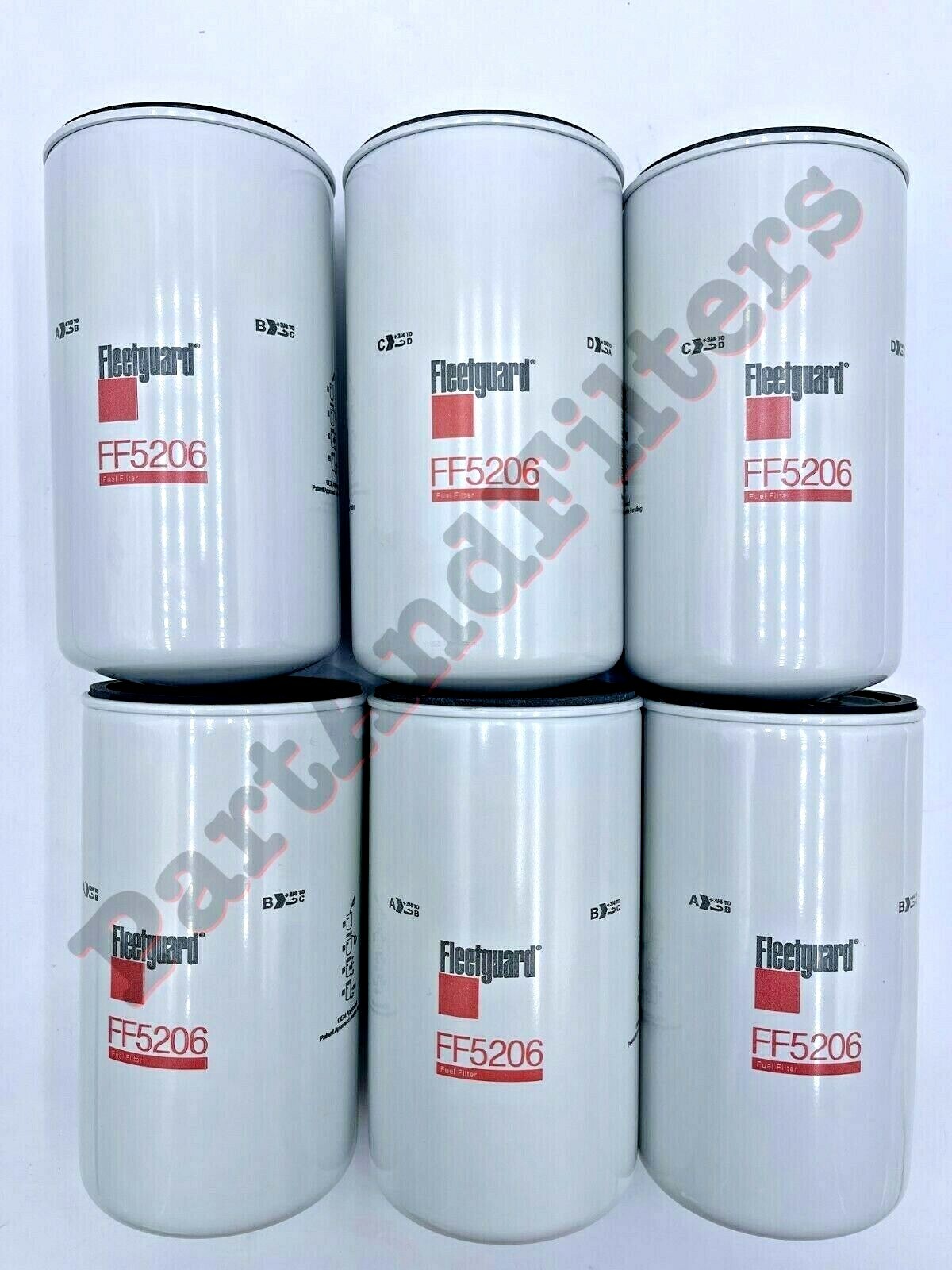 FLEETGUARD FUEL FILTER FF5206 (PACK OF 6)
