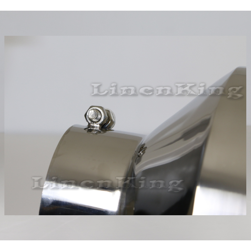 Diesel Stainless Steel Bolt On Exhaust Tip 5" Inlet - 10" Outlet - 18" Long