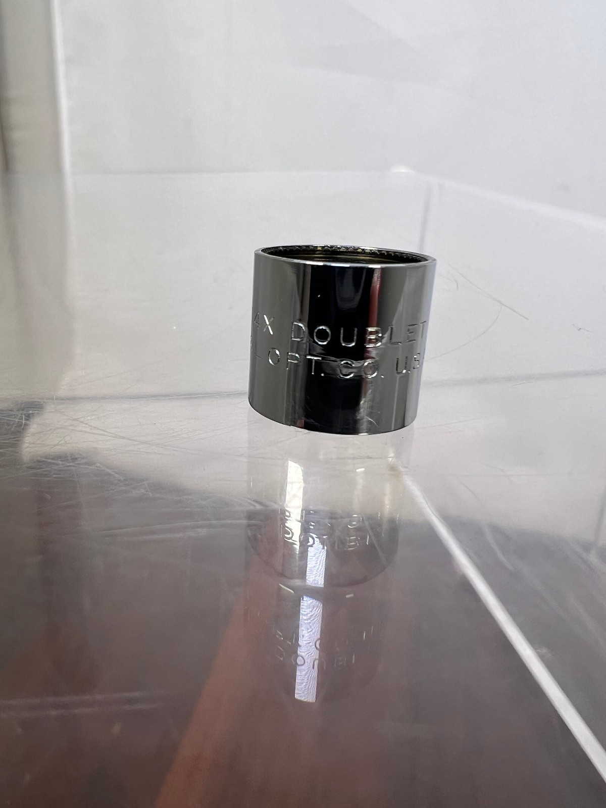 Vintage Bausch & Lomb 14X B & L Doublet Magnifier Made In USA RARE HTF