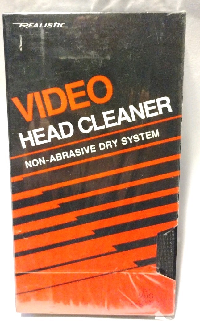 Realistic Video Head Cleaner 44-1146 Non-Abrasive Dry System AB
