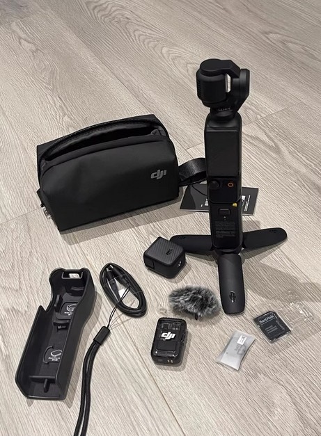 DJI Osmo Pocket 3 Vlogging Bundle 1'' Sensor 4K 120fps Video Recording English