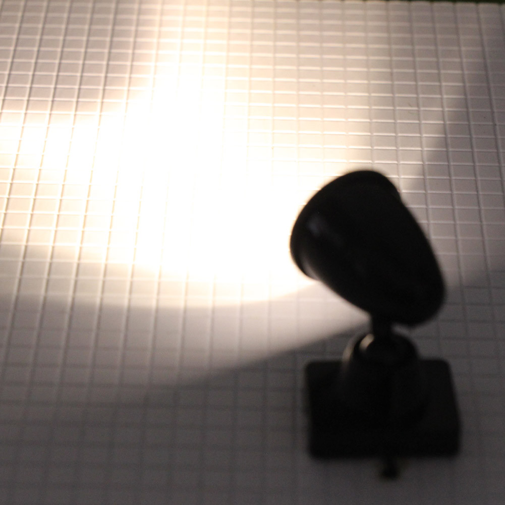 10pcs Model Railway O Scale 1:50 Christmas Village Street Lights Spotlight LEDs