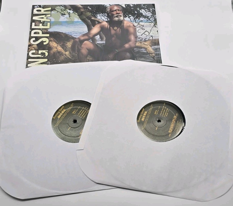Burning Spear Jah Is Real Signed/Autographed Vinyl 2LP 2025