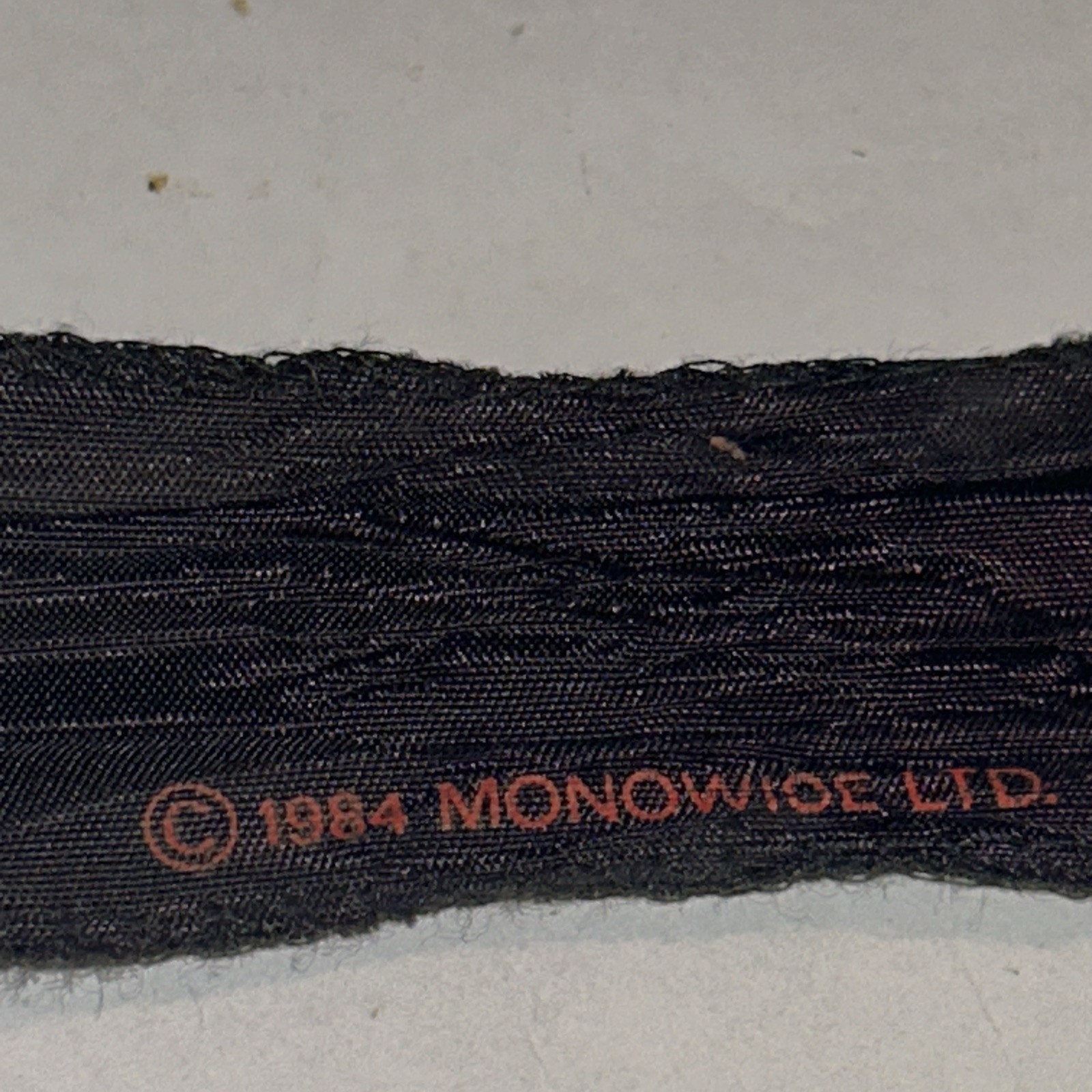 VTG Ozzy Osbourne 1984 HEADBAND SPEAK OF THE DEVIL - RARE - Bat Logo