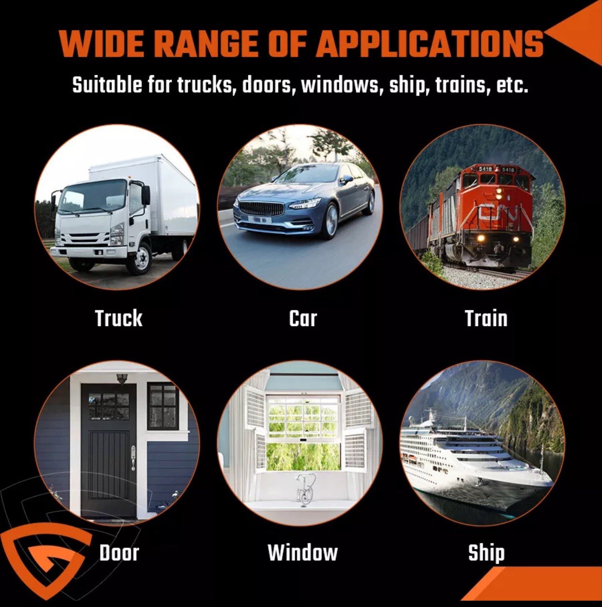 1/16” Glass Setting Tape 6ft – Ford Chevy Car Truck Rubber Seal Strip Made USA