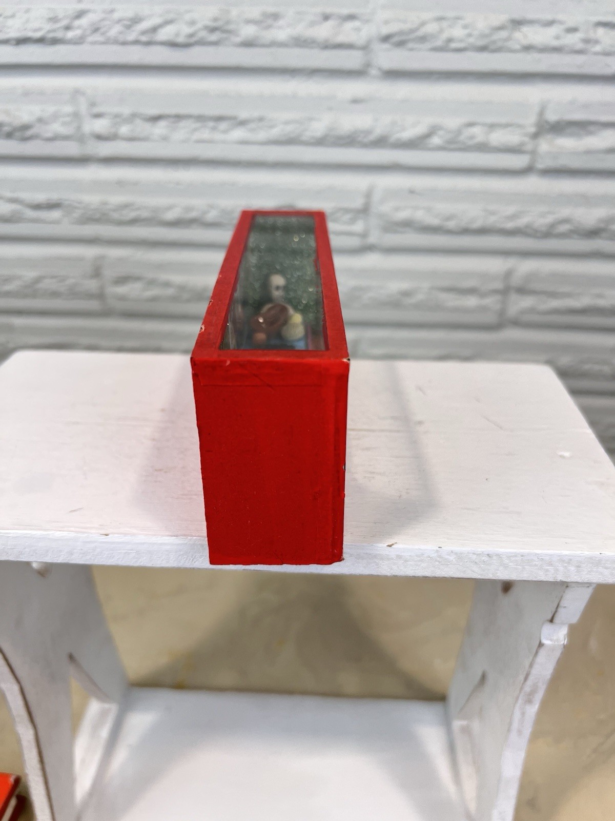 Mexican Day of the Dead Shadow Box Diorama Folk Art 2.5” by 6”