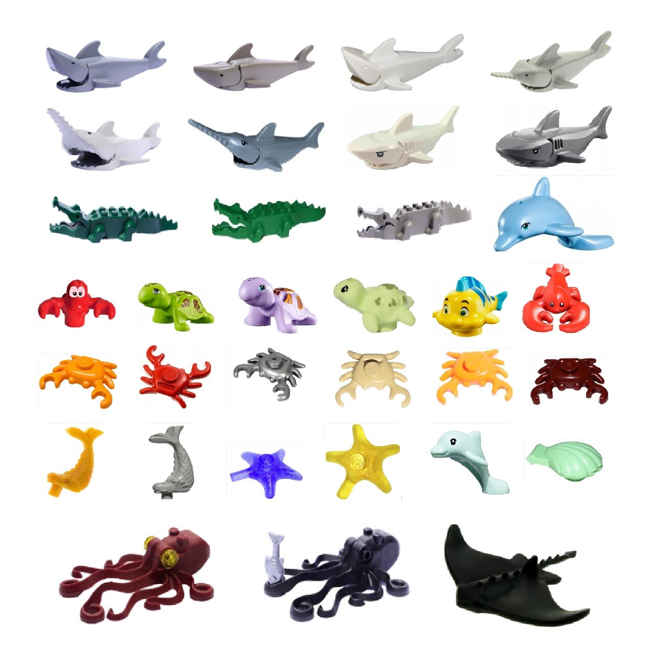 ☀️ LEGO U Pick Animals Pets Friends Elves Zoo Farm City Town Lot Bulk Minifigure