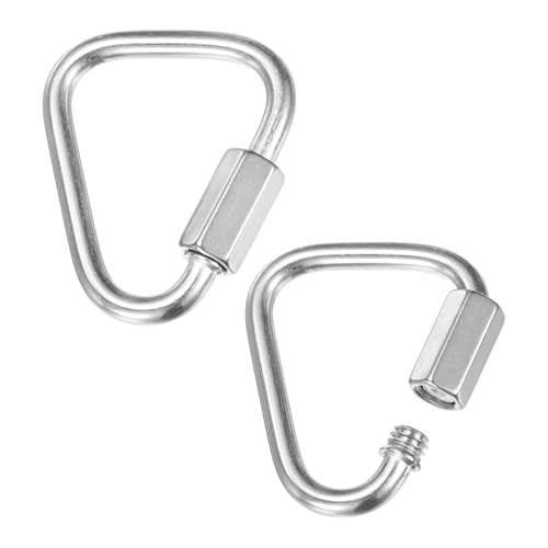 Quick Chain Link Connector, Stainless Steel Locking Repair Chain M4（5/32"）