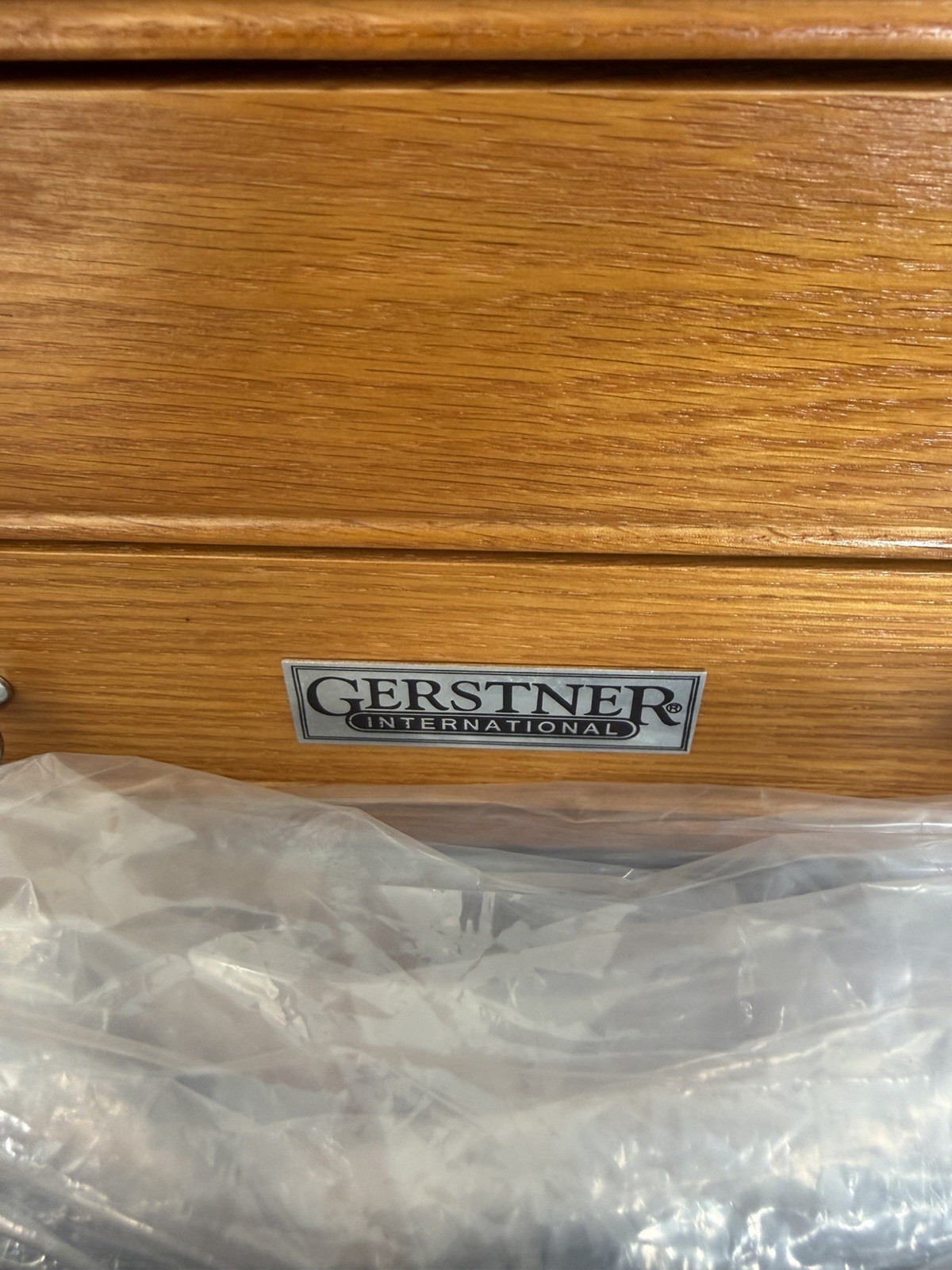 GI-T16 Gerstner International Oak 6-Drawer Collector's Chest NEW - Sealed Box