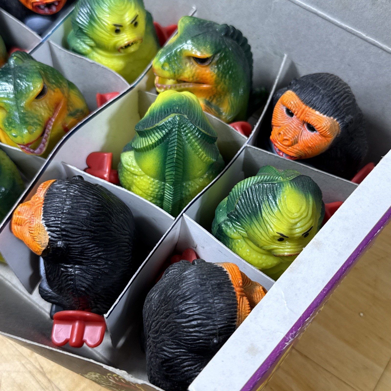 Vintage Wind up Sparking Super Monsters Little Walkers Full Case New Old Stock!!