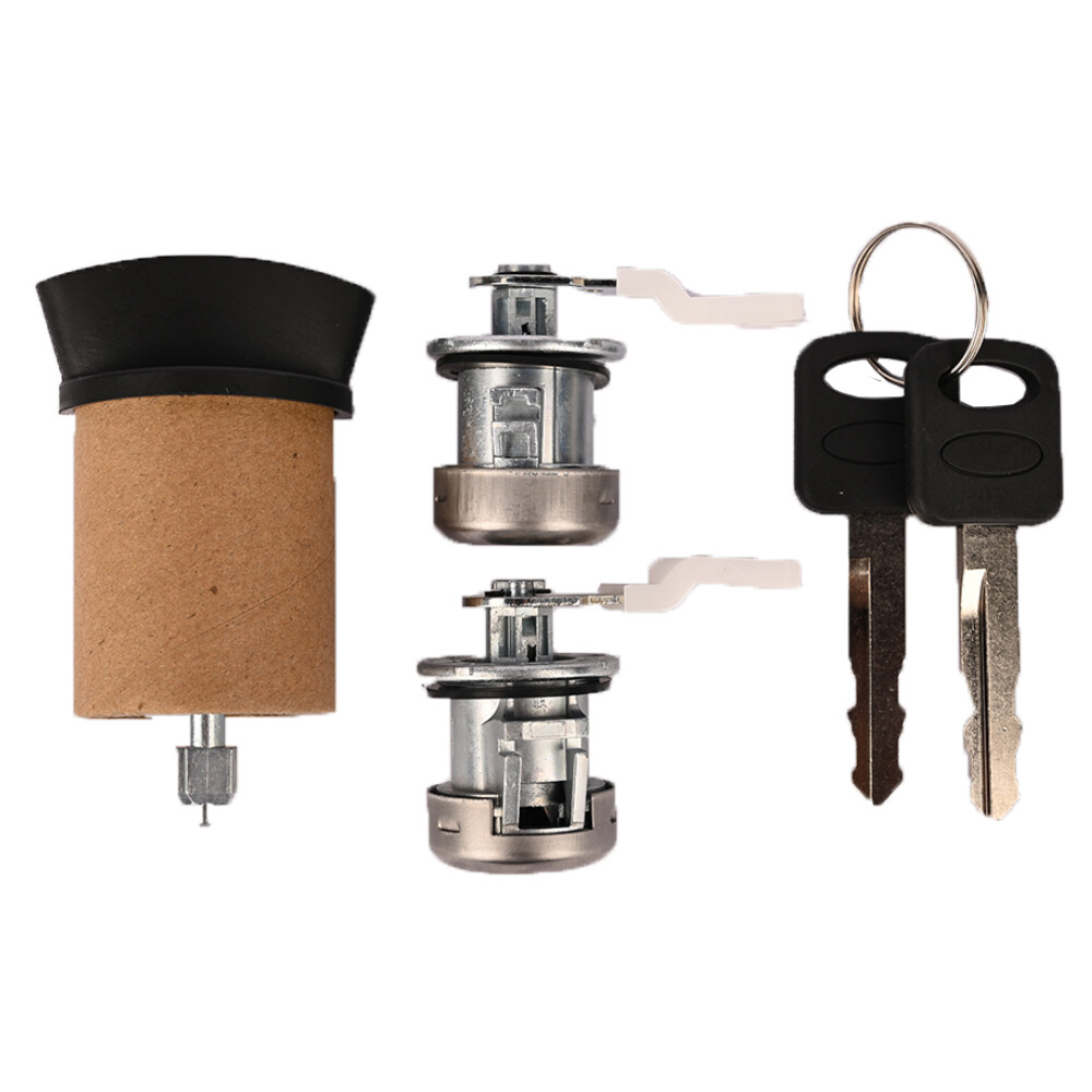 Ignition & Door Lock Cylinder For 1997-2007 Ford F150 F250 F350 F450 KEYED ALIKE