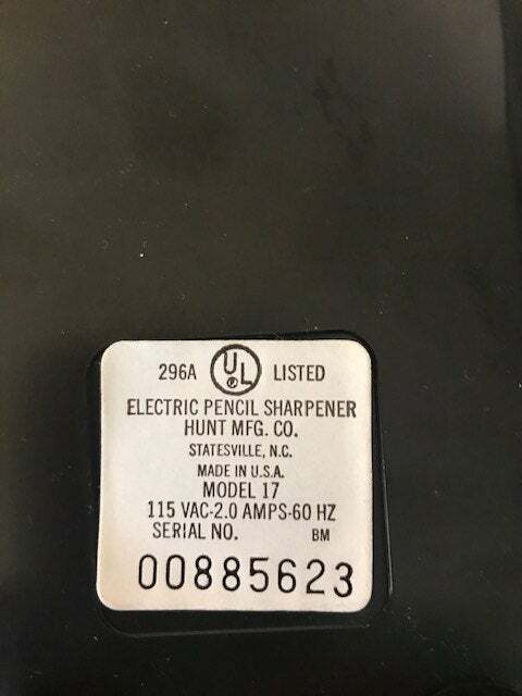 Improved Nylon replace gear Hunt Boston model 17 electric pencil sharpener 296A