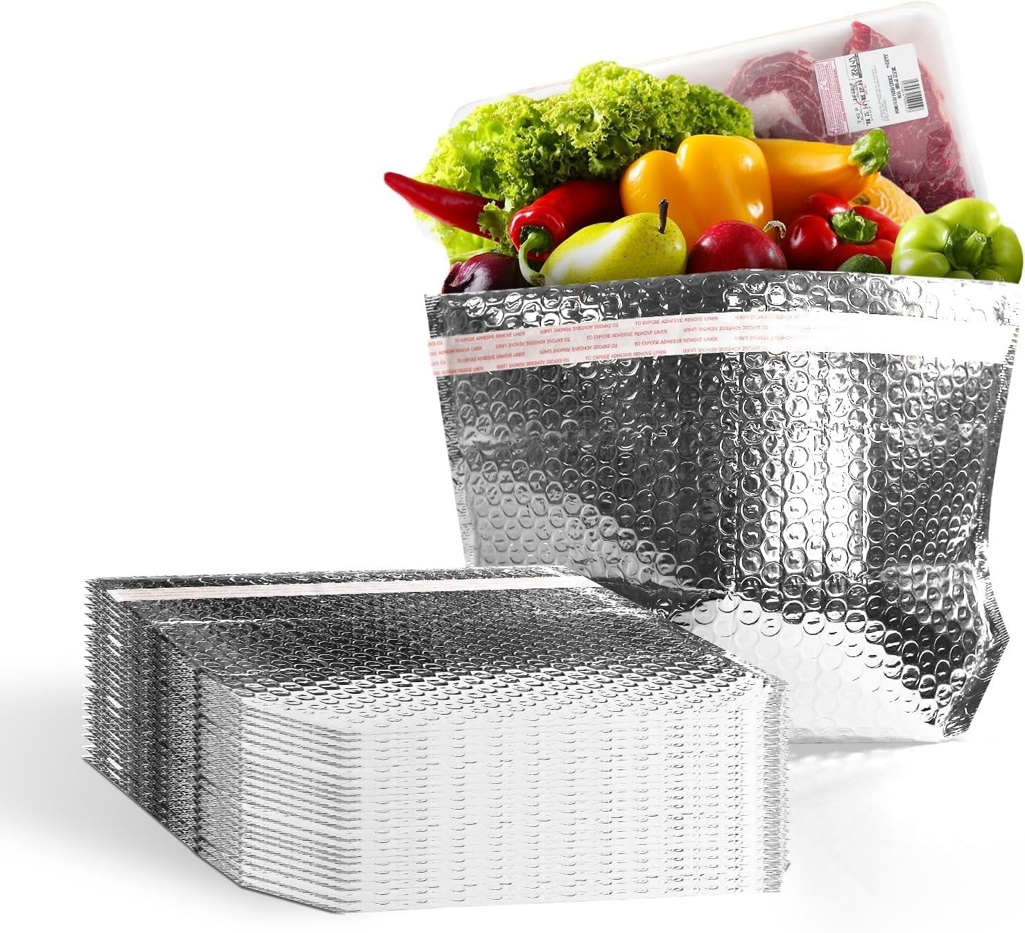 Insulated Box Liners – Thermal Bubble Bags for Food & Perishable Shipping