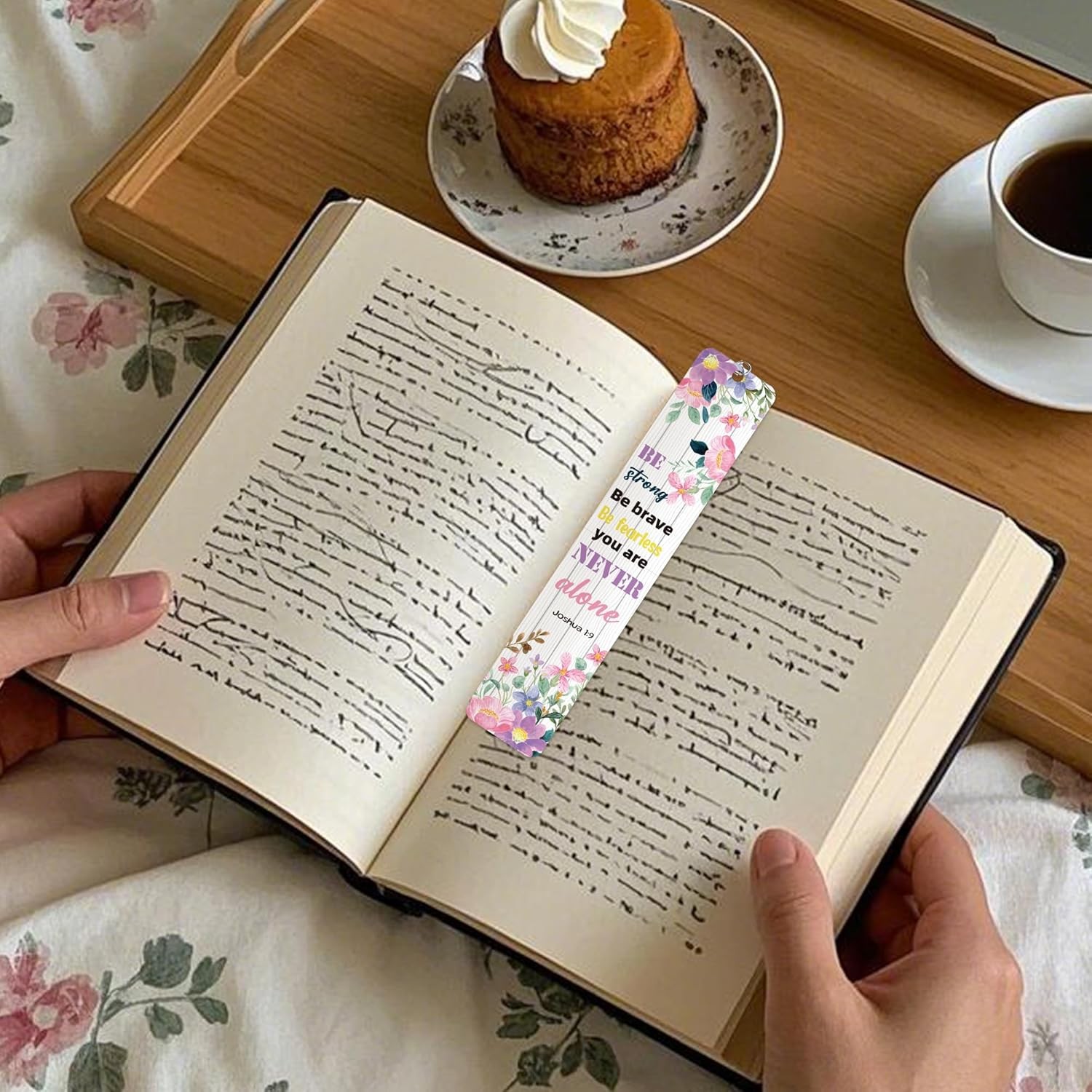 Christian Bible Bookmarks Gift: Inspirational Scripture Book Mark for Reading, M