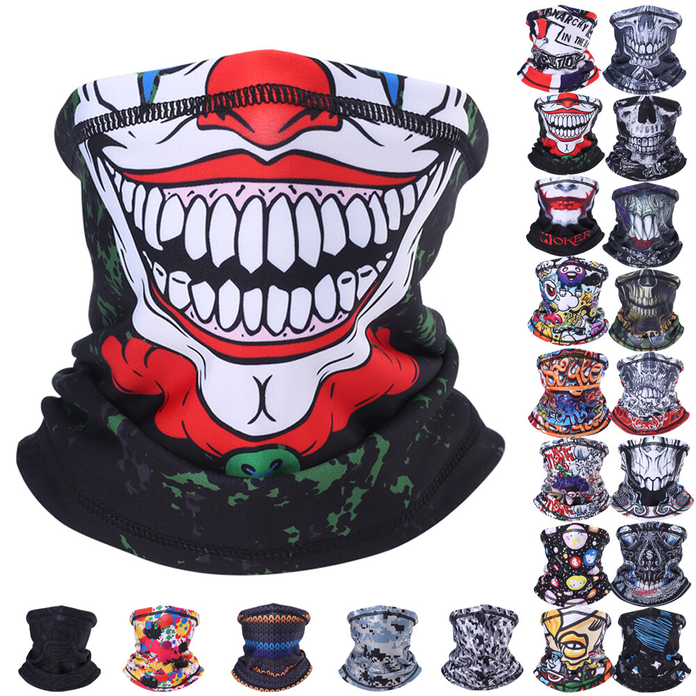 Half Face Cover Bike Mask Winter Costume Mask Cycling Motorcycle Halloween Gift