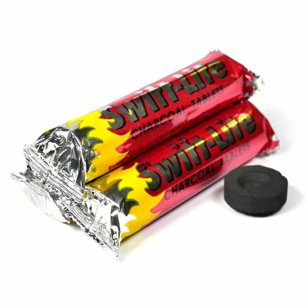 Swift Lite Large 33mm Charcoal Incense Resin 1 - 100 Bars (Choose Amount)